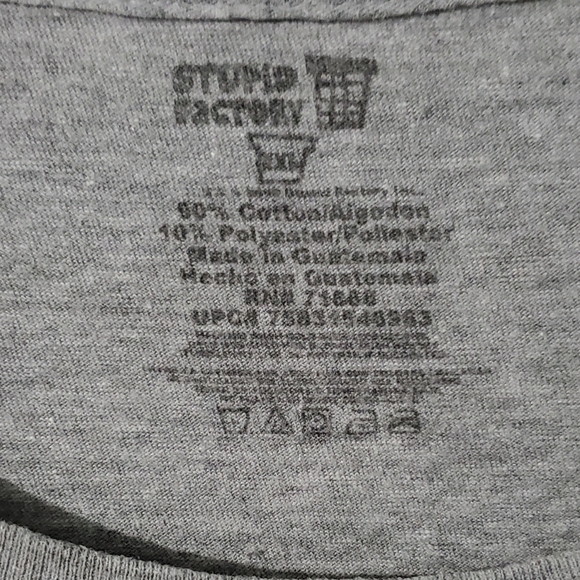 Stupid Factory juniors graphic tee. In very good use condition. No Flaws. - Picture 3 of 4
